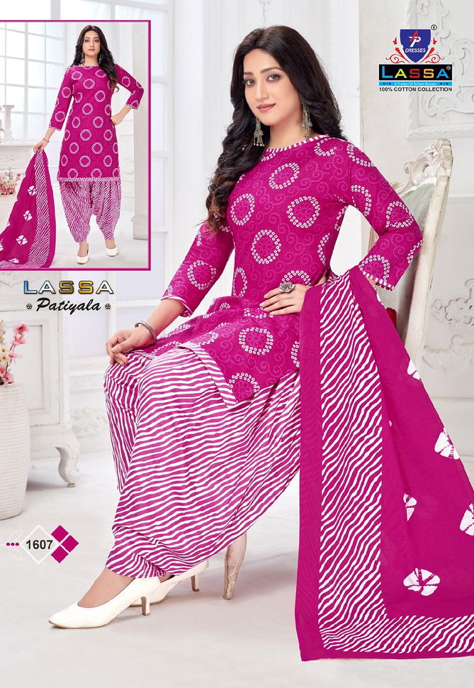 Ap Lassa Patiyala 16 Wholesale Printed Cotton Dress Material Catalog